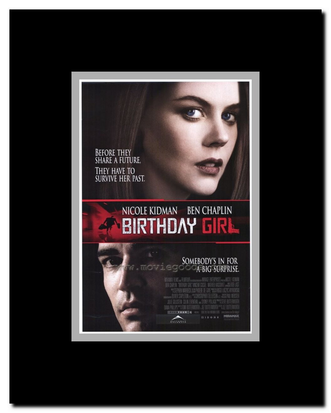 Birthday Girl Framed Movie Poster