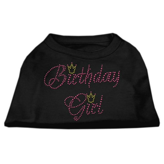 Pet Dog Cat Shirt Rhinestone, "Birthday Girl"