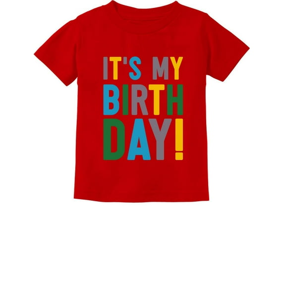 Birthday Girl Shirt Birthday Boy Shirt 2nd 3rd 4th 5th Birthday Shirt Outfit 3T Red