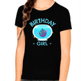 thumbnail image 1 of Birthday Girl Shirt Cute Fish Youth Toddler Birthday Shirt Fish Birthday Shirt Birthday Girl Gift, 1 of 6