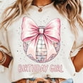 thumbnail image 1 of Birthday Girl Shirt, Disco Ball Birthday Tee, Trendy Birthday Aesthetic Party Shirt, 1 of 5