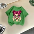 thumbnail image 1 of Birthday Girl Shirt Size 3-4 Years Girls Cute Graphic Print Round Neck Short Sleeve Tee Summer Casual T Shirt, 1 of 4