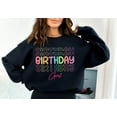 thumbnail image 1 of Birthday Girl Sweatshirt, Birthday Sweatshirt, Birthday Party Girl Sweatshirt, Happy Birthday Sweatshirt, Cute Birthday Girl Sweatshirt Sweatshirt All Size S-5XL, 1 of 5