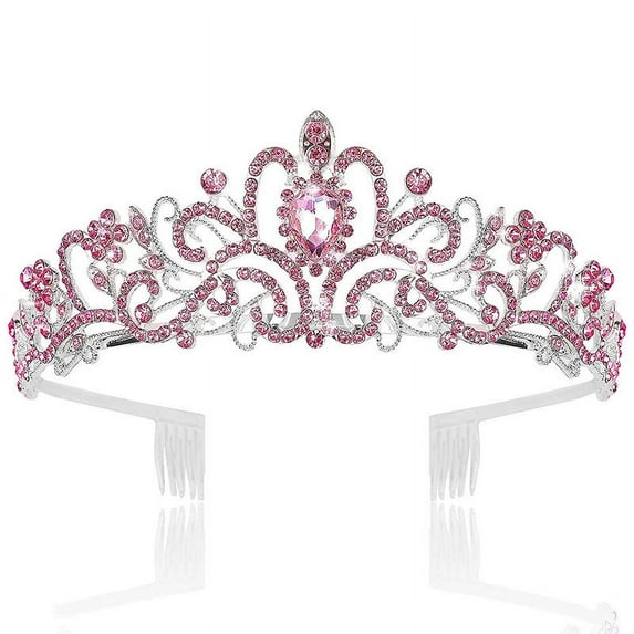Birthday Girl Tiara, Crown for Girls, Princess Crown with Birthday Sash, Birthday Girl Headband, Birthday Crowns Tiara for Women, Happy Birthday Decorations Party Supplies Gifts - style:style 27;