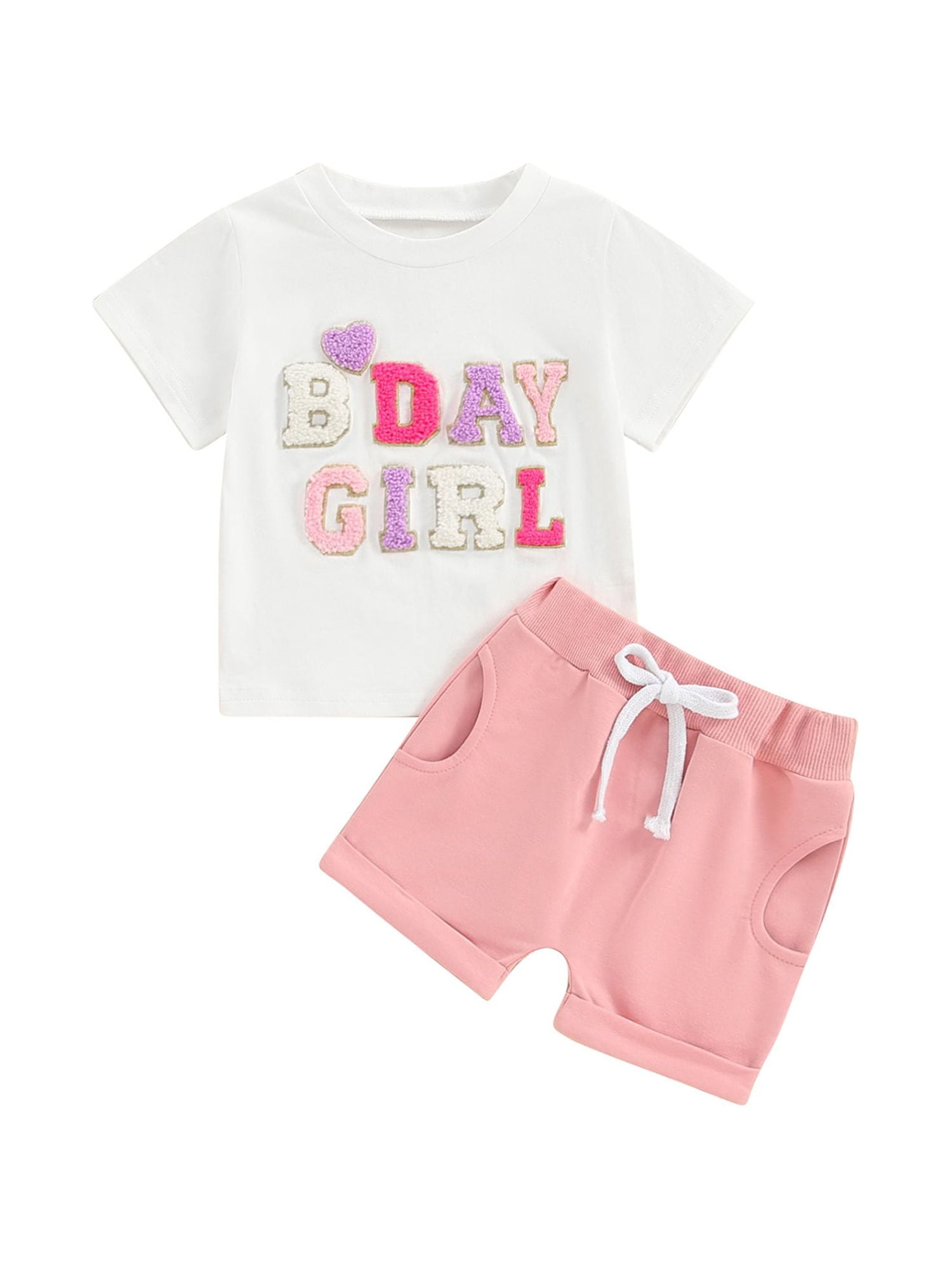 Baby Girl Summer Clothes Set Ruffle Flying Sleeve Rib Knitted Romper Floral Suspender Shorts Headband 3pcs Set P 157154706