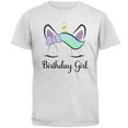 thumbnail image 1 of Birthday Girl Unicorn Mens T Shirt White SM, 1 of 2