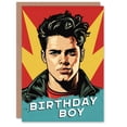 thumbnail image 1 of Birthday Greeting Card Comic Super Hero Birthday Boy For Him, 1 of 3