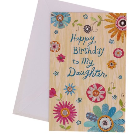 Birthday Greeting Card - Happy Birthday to My Daughter