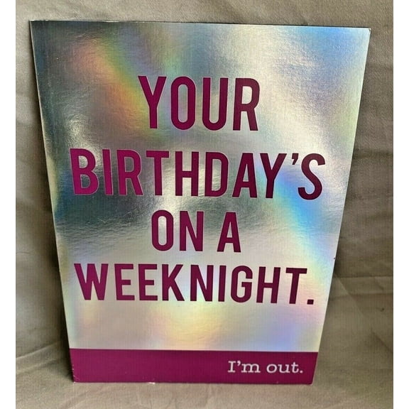 Birthday Greeting Card w/Envelope NEW