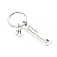thumbnail image 1 of Birthday Handbag Accessories Couples Decoration Boyfriend Girlfriend Lover Gifts A-Z 26 Initials Lettering Key Ring Drive Safe Keychain Fashion Jewelry H, 1 of 8