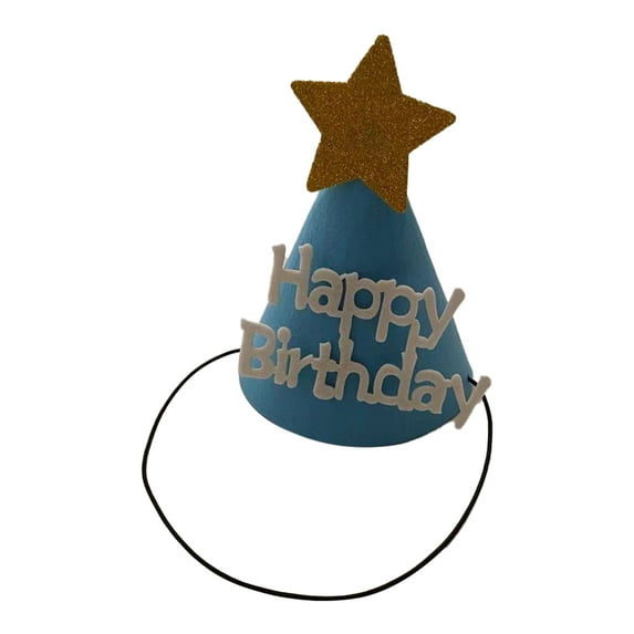 Birthday Hat Adorable Adjustable Bright Color Funny Cone Kids Birthday Party Hats Special Day
