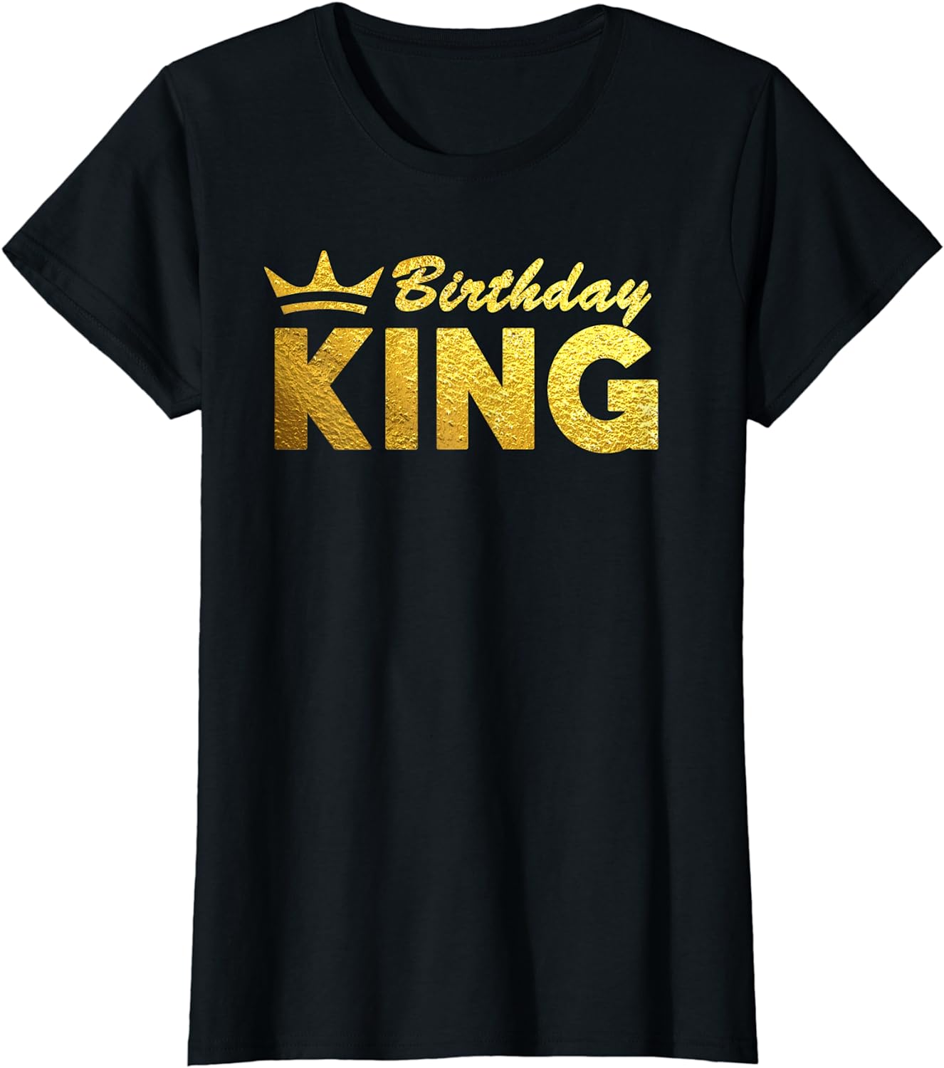 Birthday King Crown Boy Teen Squad Party Gold Funny Gift T T-Shirt ...