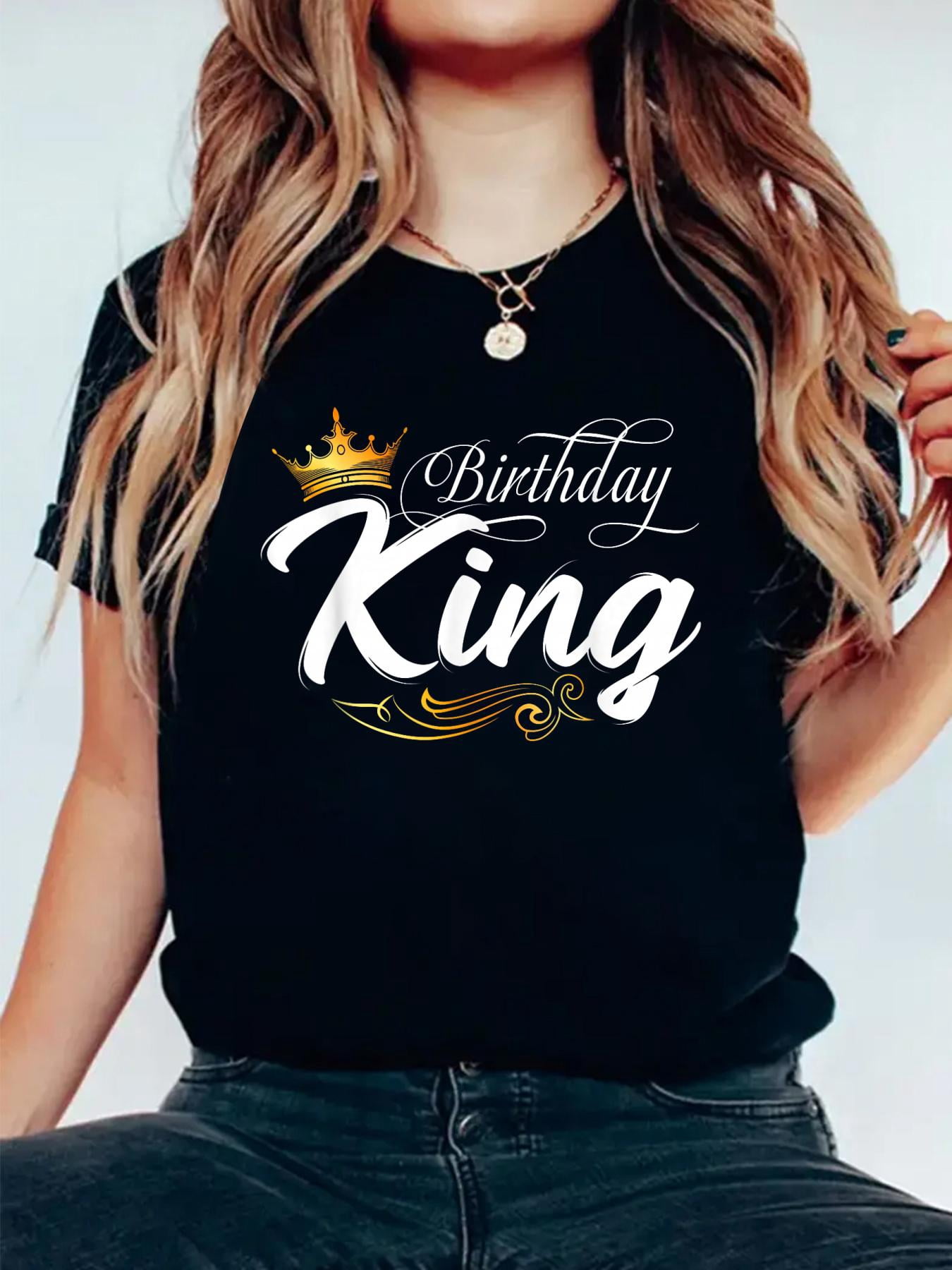 Birthday King, Mens Birthday, Boys Birthday Fathers Day Men TShirt — free download