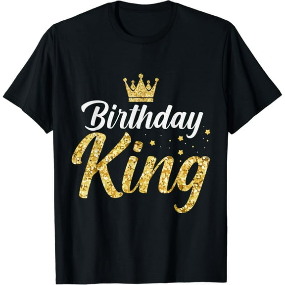 Birthday King - Son Or Dads Birthday Party T-Shirt