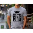 thumbnail image 1 of Birthday King T-Shirt, Crown Shirt Men,Birthday Him,Cool Birthday Gifts for Guys,Birthday Party,Husband Birthday Tee All Size S-5Xl, 1 of 4