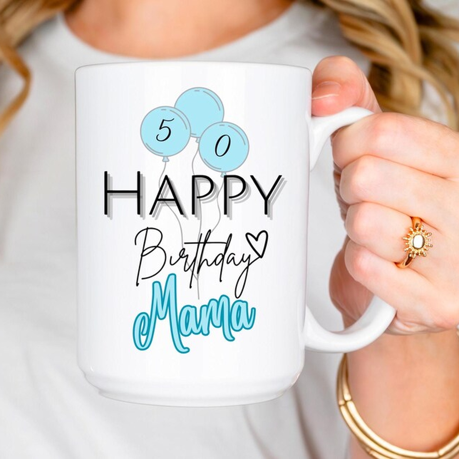 Birthday Mama Mug, PerS1onalized Birthday coffee mug for Mom, Birthday Gift for Mama, Birthday Gift for her, Birthday Celeb1ration, Birthday