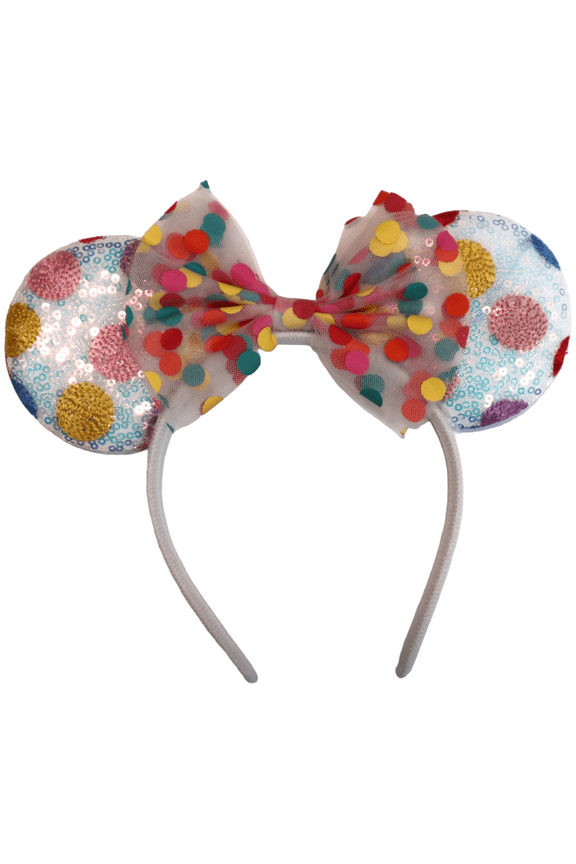 Birthday Mickey Minnie Ears Headband / Minnie Inspired Princess Ears / Minnie Headband