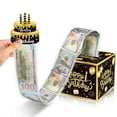 thumbnail image 1 of Birthday Money Box for Cash Gift Surprise Money Gift Boxes for Kids Adult Pull Out Happy Birthday Day Card 30Pcs Transparent Bags, 1 of 7