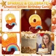 thumbnail image 1 of Birthday Number Candle, Glitter Cartoon Creative, 1 Piece Included, for Birthday Party Cake Decoration, 1 of 5