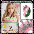 thumbnail image 1 of Birthday Number Candle, Glitter Rhinestone Crown, 1 Piece,Suitable for Kid Princess Birthday Party Cake Decoration, 1 of 5