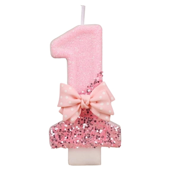 Birthday Number Candle, Party Festival Cake Decoration Candle for Baking Cake Topper for Celebration Event Dessert Table
