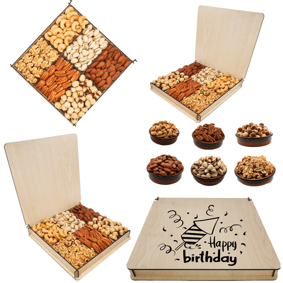 Birthday Nut Gift Baskets, Secret Garden's, Holiday, Healthy Box for Mothers, Snack Boxes