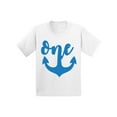 thumbnail image 1 of Birthday Outfits for 12 Months - Cute Baby Boy Baby Girl Shirt - Anchor Tee, 1 of 3