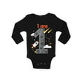 thumbnail image 1 of 1st Birthday Baby Girl - Cute Baby Boy Baby Girl Shirt - Space Rocket Bodysuit, 1 of 4