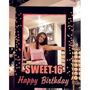 Propping Frame Birthday Backdrops for Party Decorations