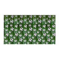 Birthday Party Football Tablecloth Cover For Themed Materials