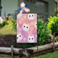 thumbnail image 1 of Birthday Party Garden Flags Outdoor Patio Decoration Flags 28x40in Cute Birthday Cats, 1 of 6