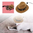 Birthday Party Hat Sun Hat Mini Pet Hat Western Cowboy Pet Hat Outdoor