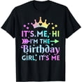 thumbnail image 1 of Birthday Party It's Me Hi I'm The Birthday Girl It's Me T-Shirt, 1 of 4