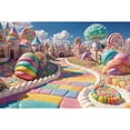 thumbnail image 1 of Birthday Party Photo Z Backdrop Candy Candyland Photography Background Sign Studio Photobooth Supplies, 1 of 8