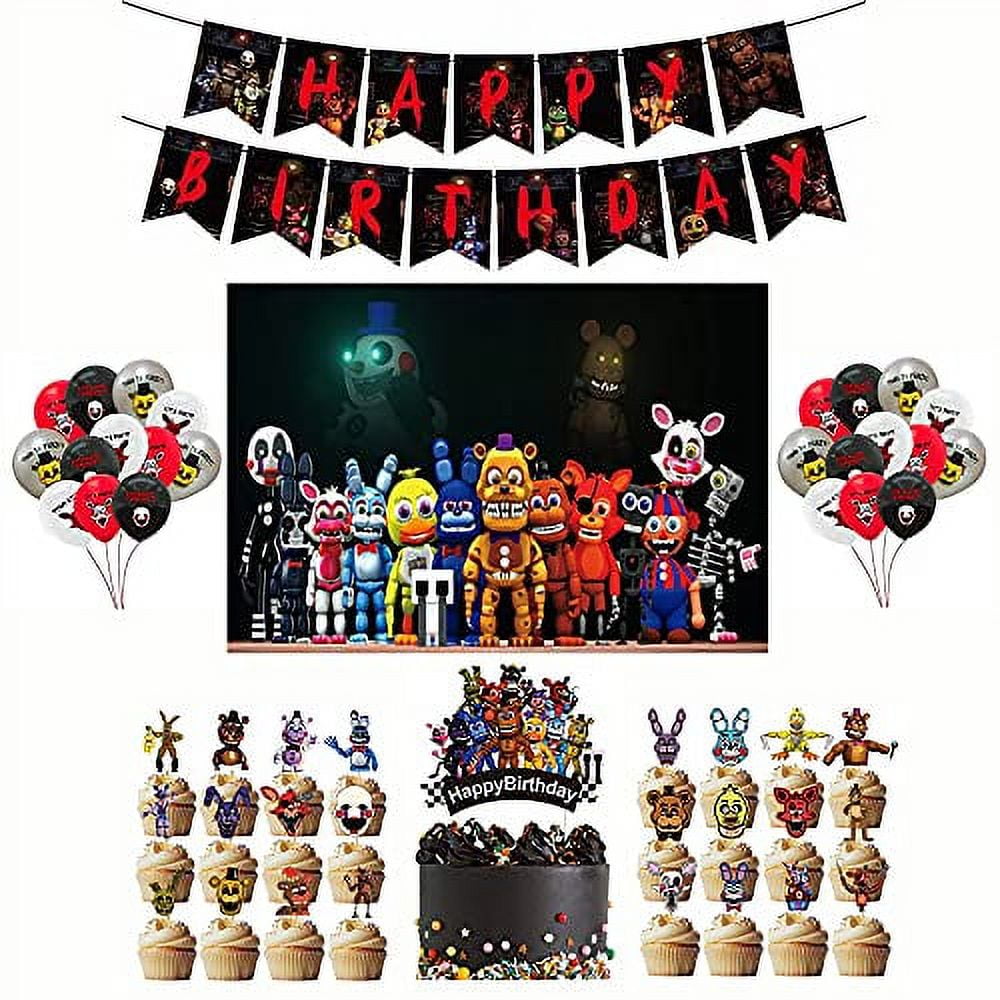  12PCS 5 Nights Party Supplies Freddy's Themed Party