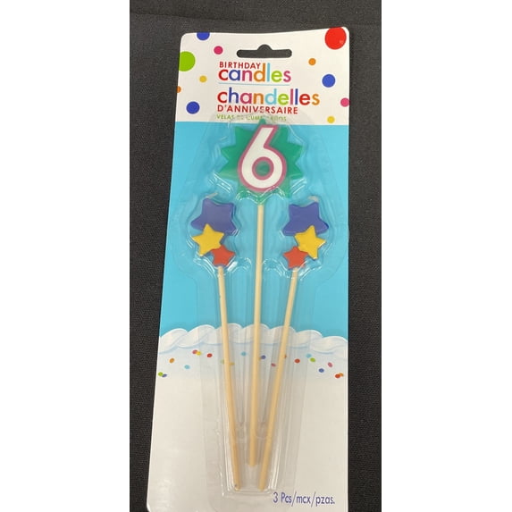 Birthday Pick Candles #6