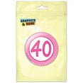 thumbnail image 1 of Birthday Pink Dots 40 Refrigerator Button Magnet, 1 of 2
