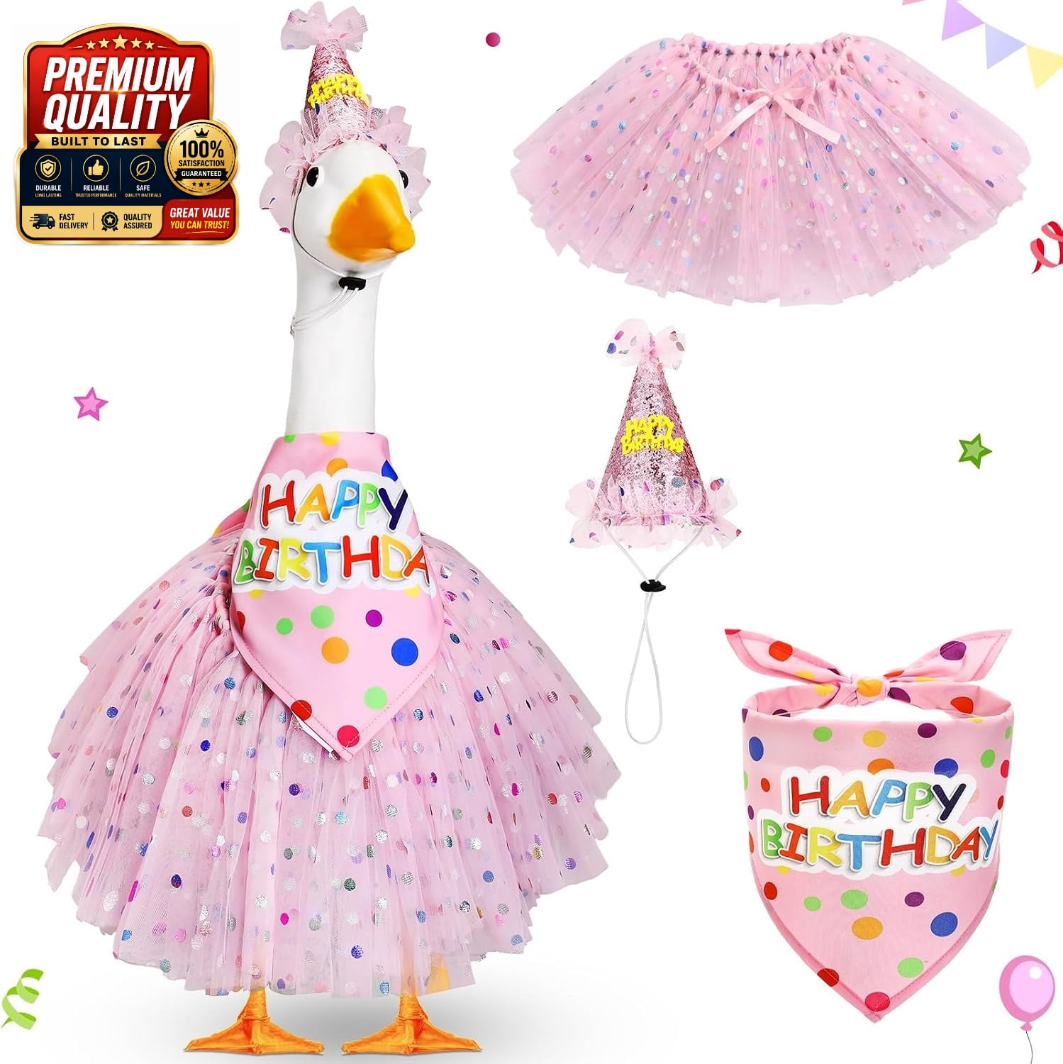 Birthday Porch Goose Outfit for 23