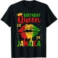 thumbnail image 1 of Birthday Queen Jamaica Girls Trip Party Women Matching T-Shirt, 1 of 4