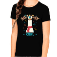 thumbnail image 1 of Birthday Shirt Girl Cute Girls Birthday Shirt Llama Birthday Shirts Birthday Girl Clothes, 1 of 7