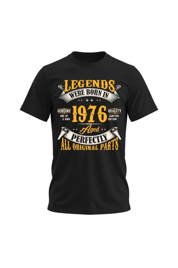Birthday Shirt for Men, Legends were Born in 19XX, Vintage T Shirt, XX Years Old Retro Grandpa Shirt for Papa