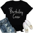 thumbnail image 1 of Birthday Shirt for Women It's My Birthday T-Shirt Bday Party Crewneck Tee, 1 of 5