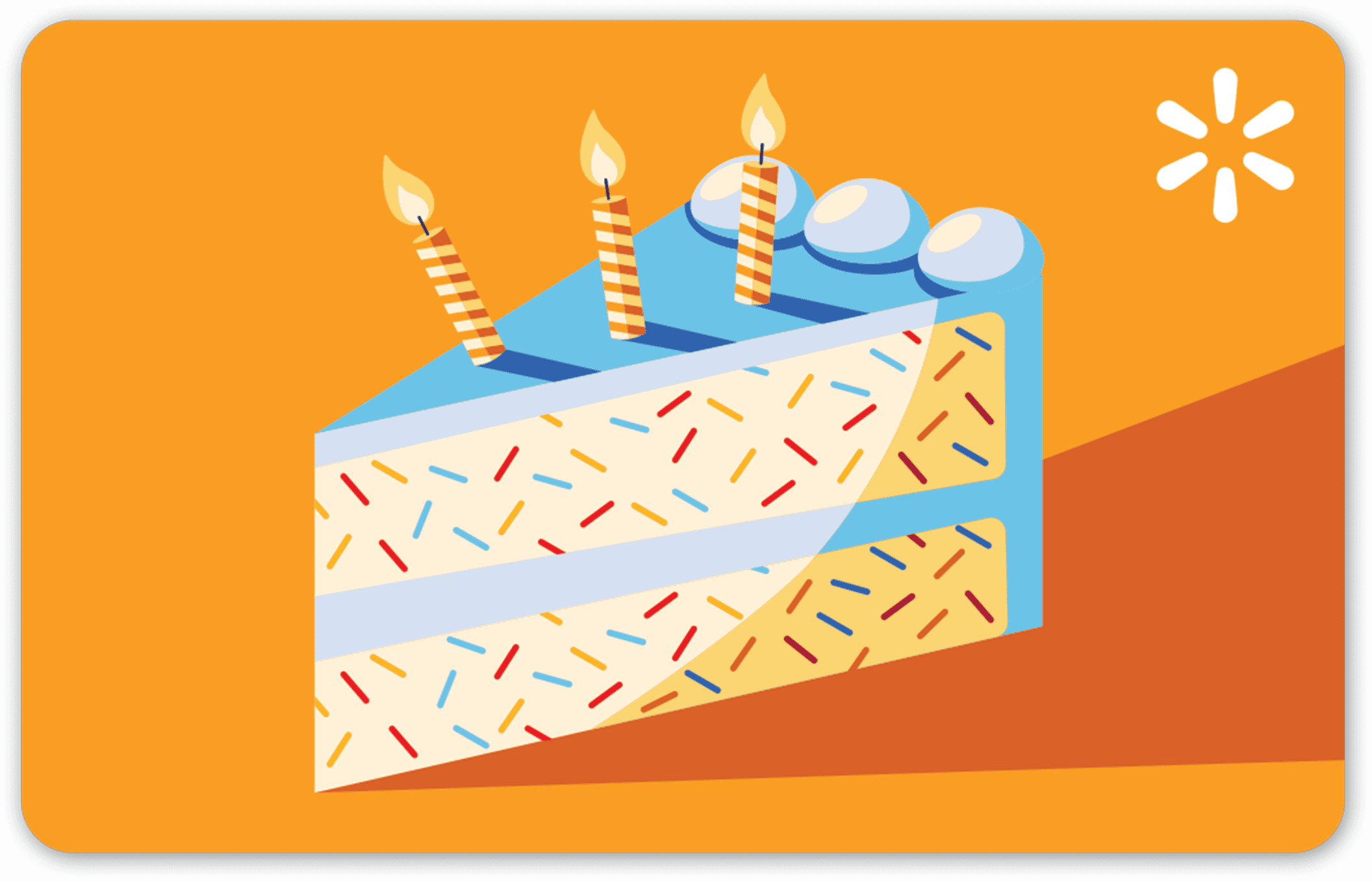 Birthday Slice Walmart Gift Card
