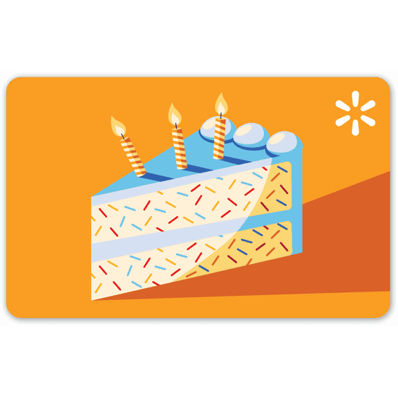 Birthday Slice Walmart Gift Card