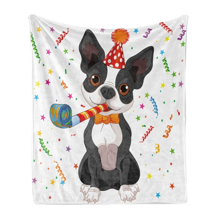 Boston terrier blanket walmart online