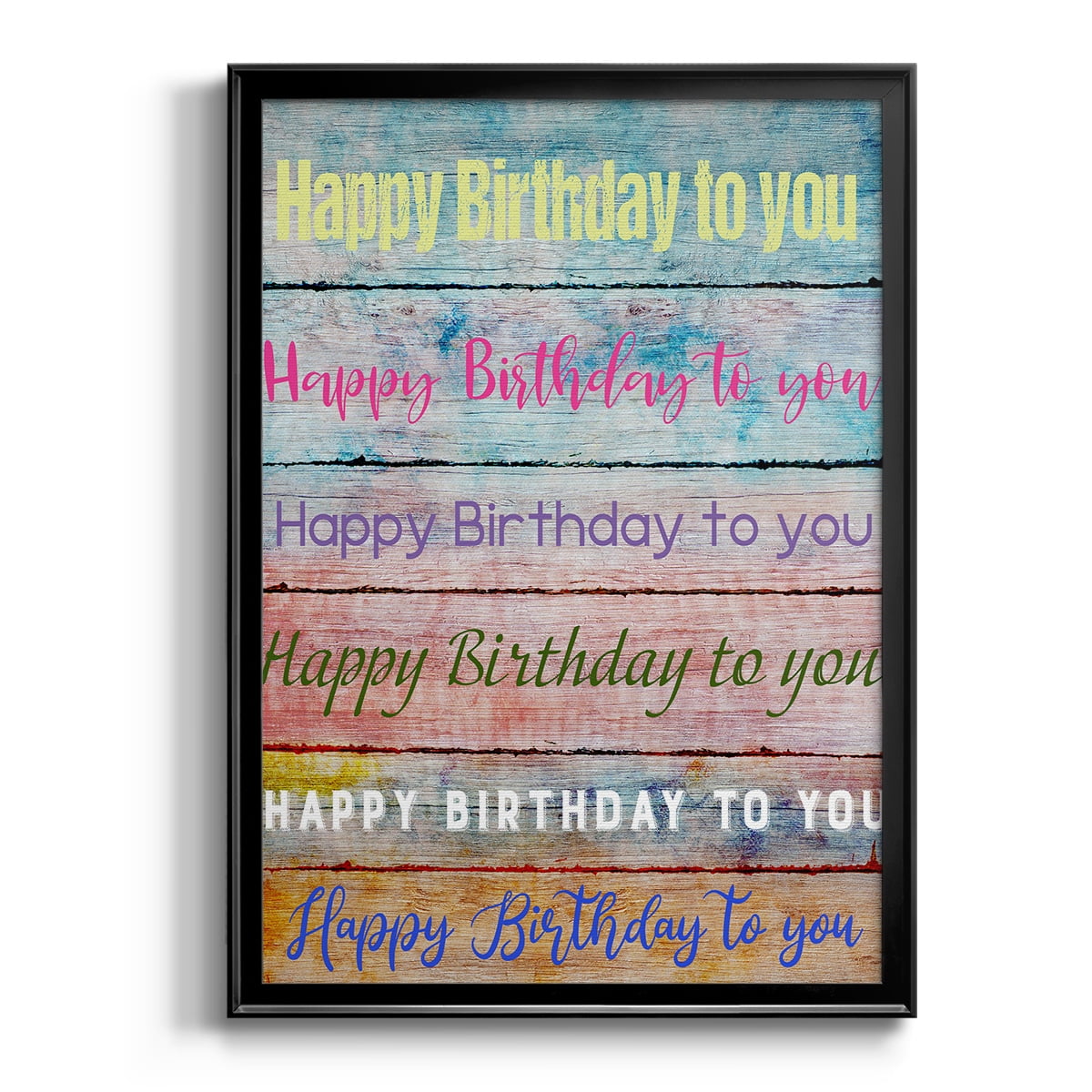 Birthday Song Premium Framed Print - Ready to Hang