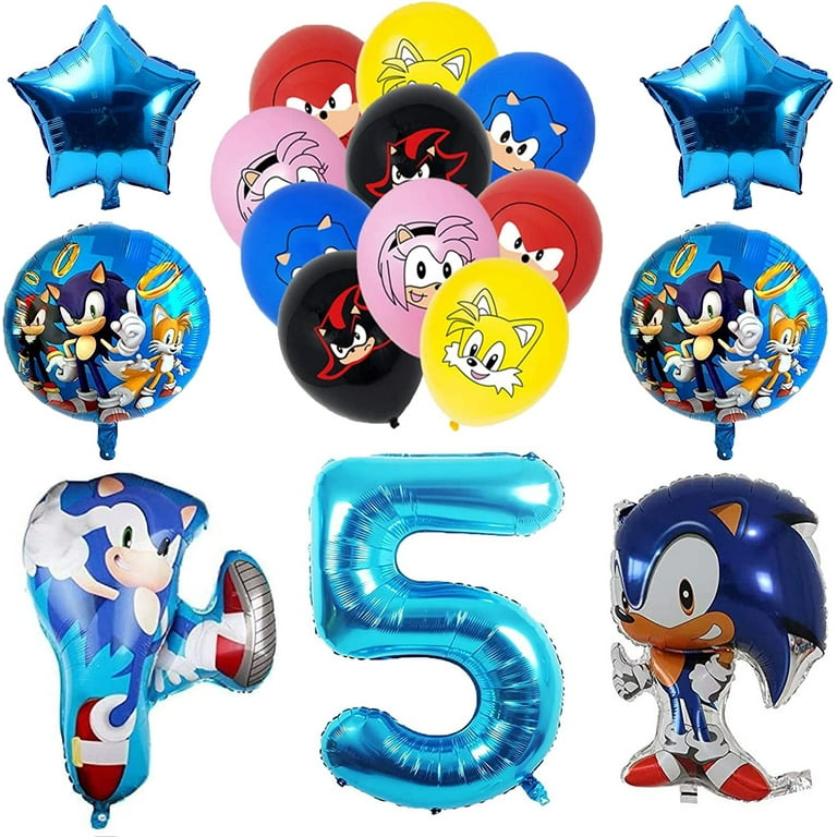 Sonic Character 18 Foil Mylar Balloon Kids Birthday and Sonic