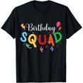 thumbnail image 1 of Birthday Squad - Celebrate with Your Crew in this Fun Design T-Shirt mens t shirt，black，women，funny，misfits，men，journey, 1 of 4