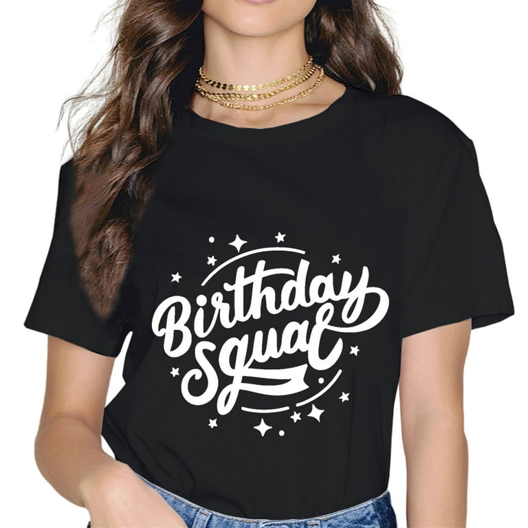 Funny Birthday Squad Family T-Shirt Birthday Gift Funny Birthday Squad Family T-Shirt Birthday Gift