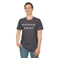 thumbnail image 1 of Birthday Squad, Gildan Unisex Softstyle T-Shirt, Graphic Tee, S-3XL, 1 of 5
